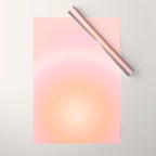 Peach Fuzz Gradient Wrapping Paper Gallery Image 1