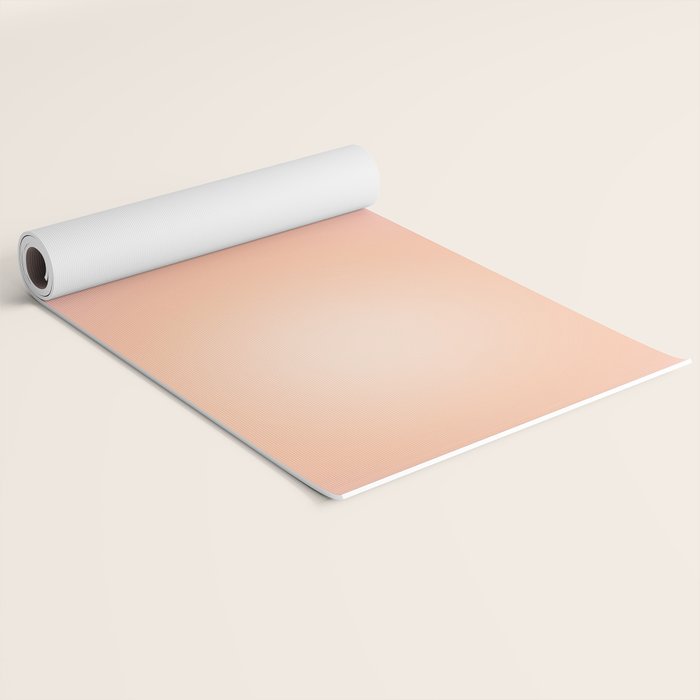 Peach Fuzz Gradient Yoga Mat Gallery Image 2