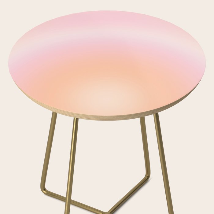 Peach Fuzz Gradient Side Table Gallery Image 2