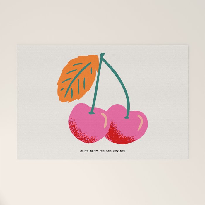 Ce ne sont pas des cerises Welcome Mat Gallery Image 1