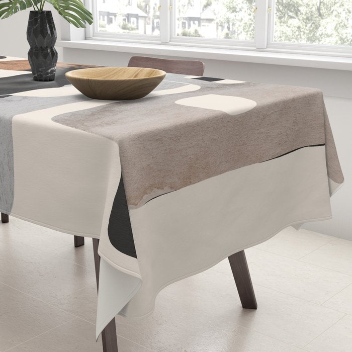Modern Abstract Shapes 105 Tablecloth Gallery Image 3