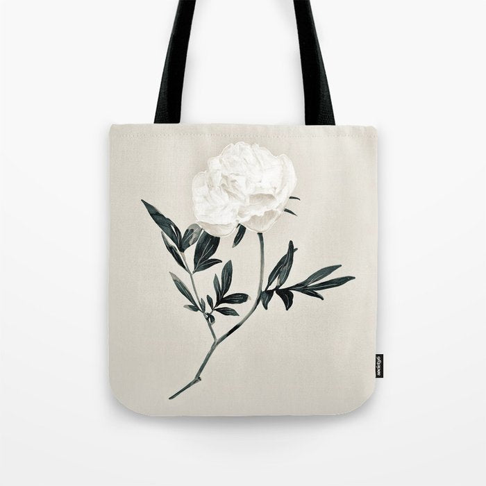 White Rose  Tote Bag Gallery Image 1