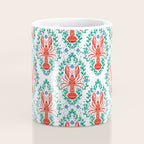 Fluidity in Color: A Watercolor Portrait of the Majestic Lobster Coffee Mug Gallery Image 4