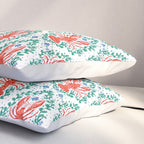 Fluidity in Color: A Watercolor Portrait of the Majestic Lobster Pillow Sham Gallery Image 3