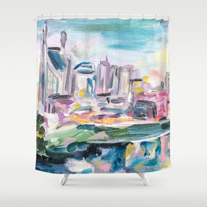 Nashville Living Shower Curtain Gallery Image 1