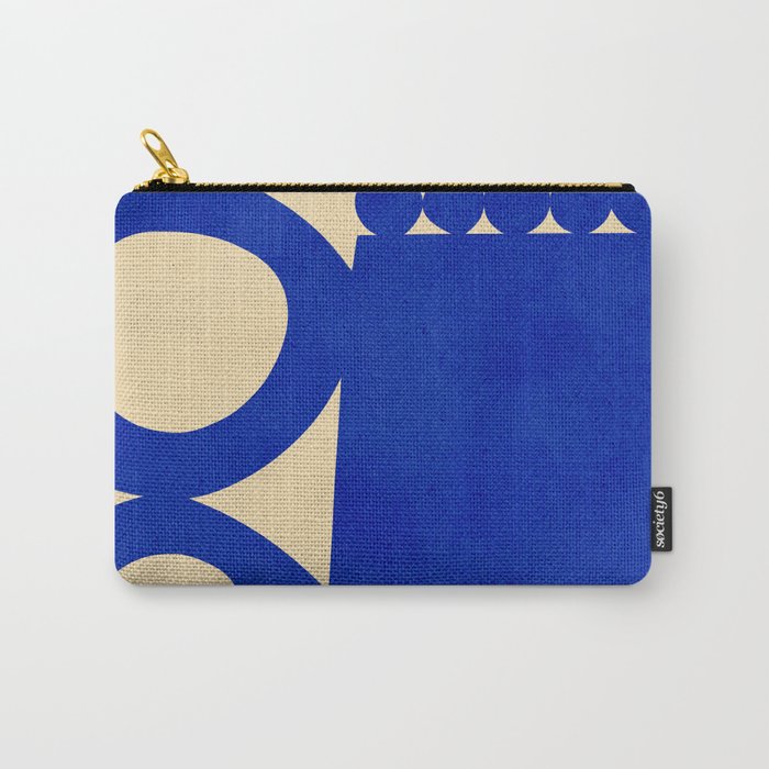 Abstract E018 Carry All Pouch Gallery Image 1