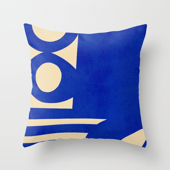 Abstract E018 Throw Pillow Gallery Image 6