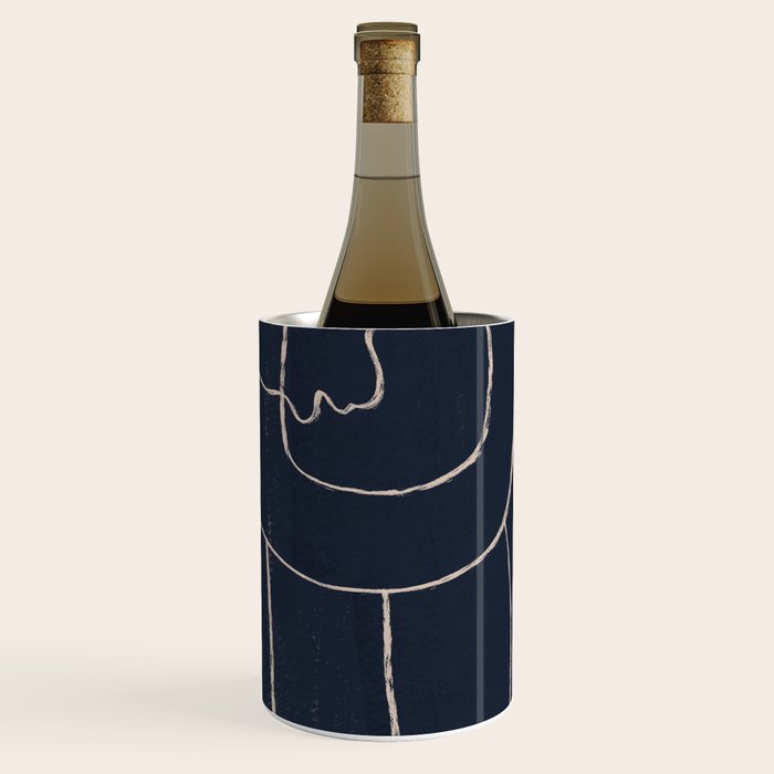 Abstract line art Figure Wine Chiller Gallery Image 1