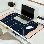 Abstract line art Figure Desk Mat Gallery Image 2
