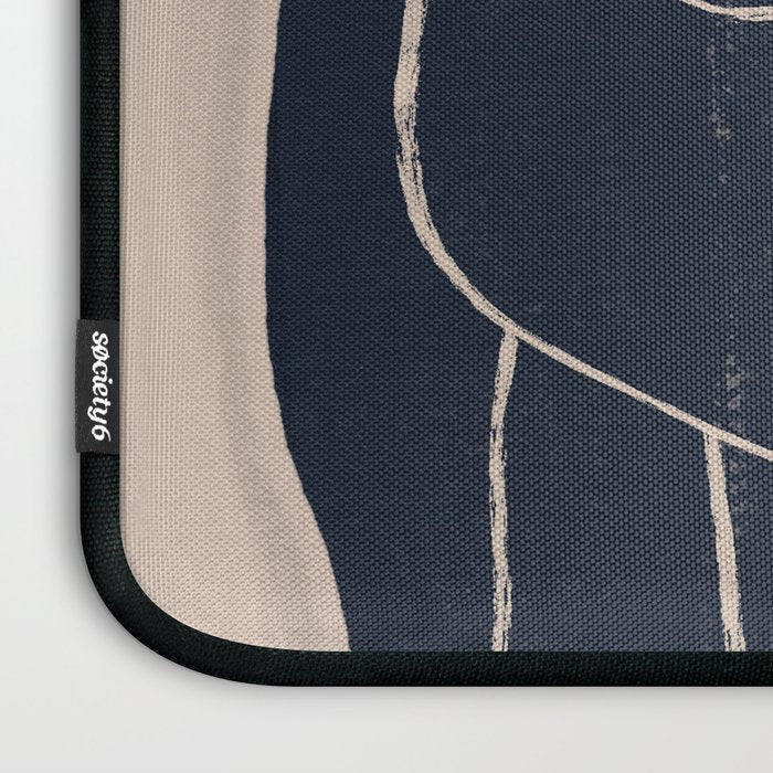 Abstract line art Figure Laptop Sleeve Gallery Image 3