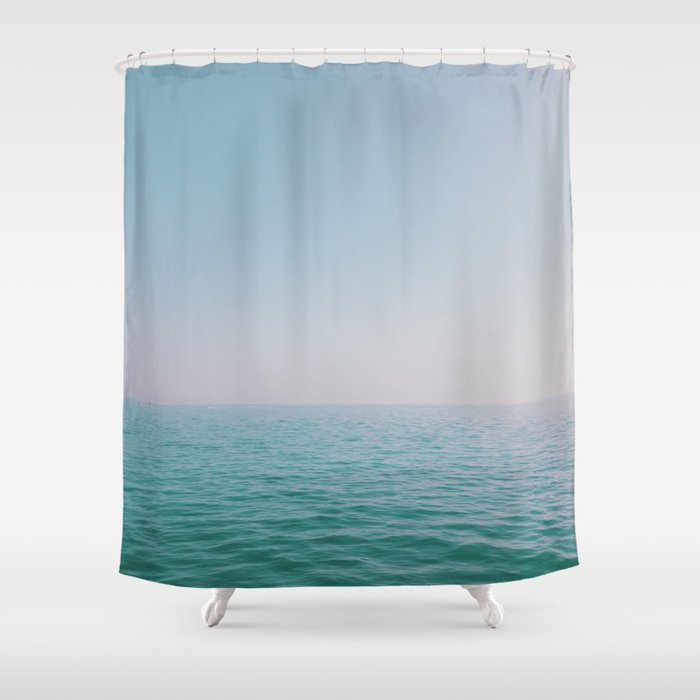 Pink Sky Shower Curtain Gallery Image 1