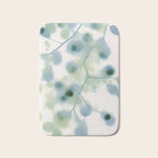 Sage Green Soft Botanical Bath Mat Gallery Image 1