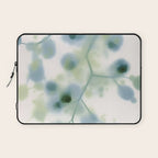 Sage Green Soft Botanical Laptop Sleeve Gallery Image 1
