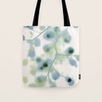 Sage Green Soft Botanical Tote Bag Gallery Image 1