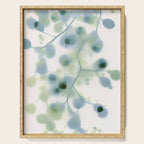 Sage Green Soft Botanical Serving Tray Gallery Image 1