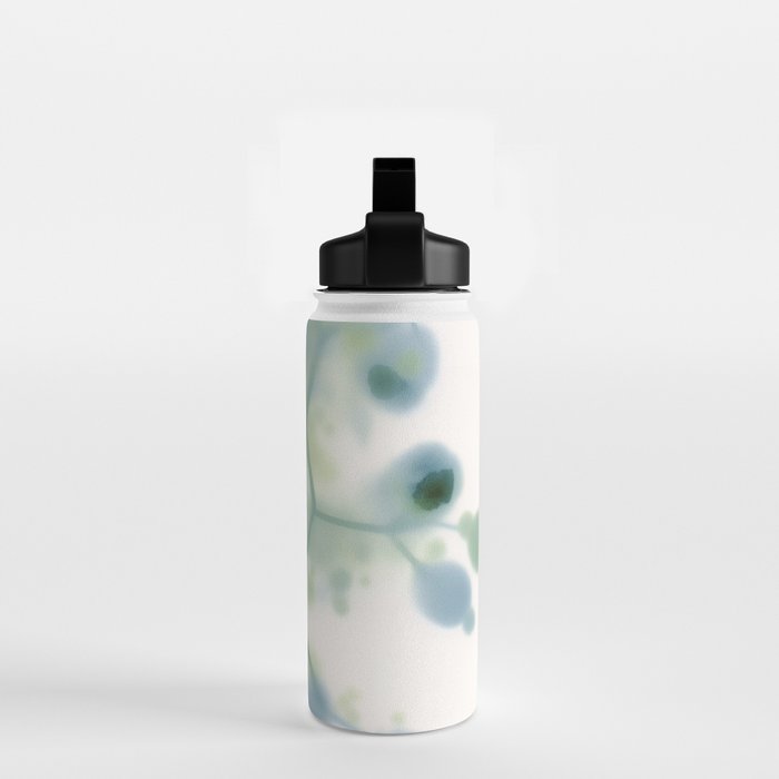 Sage Green Soft Botanical Water Bottle Gallery Image 2