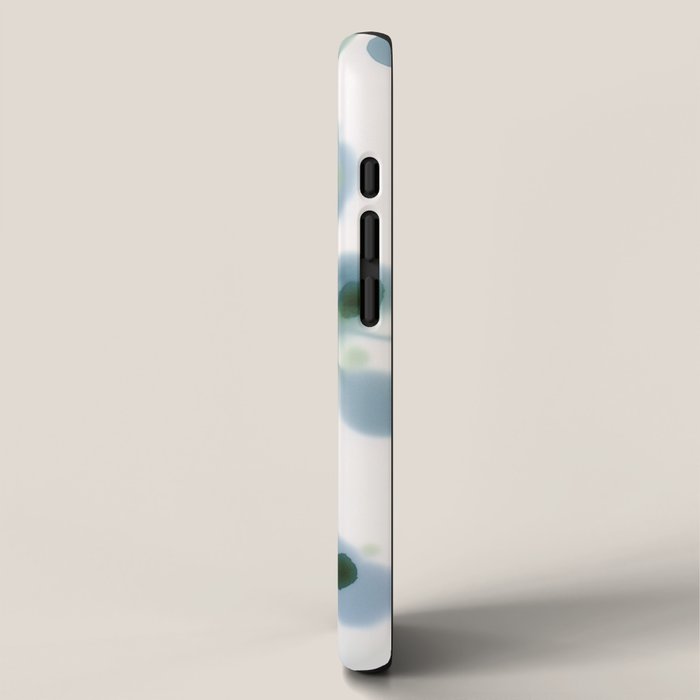 Sage Green Soft Botanical iPhone Case Gallery Image 2