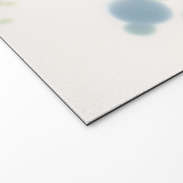 Sage Green Soft Botanical Welcome Mat Gallery Image 2