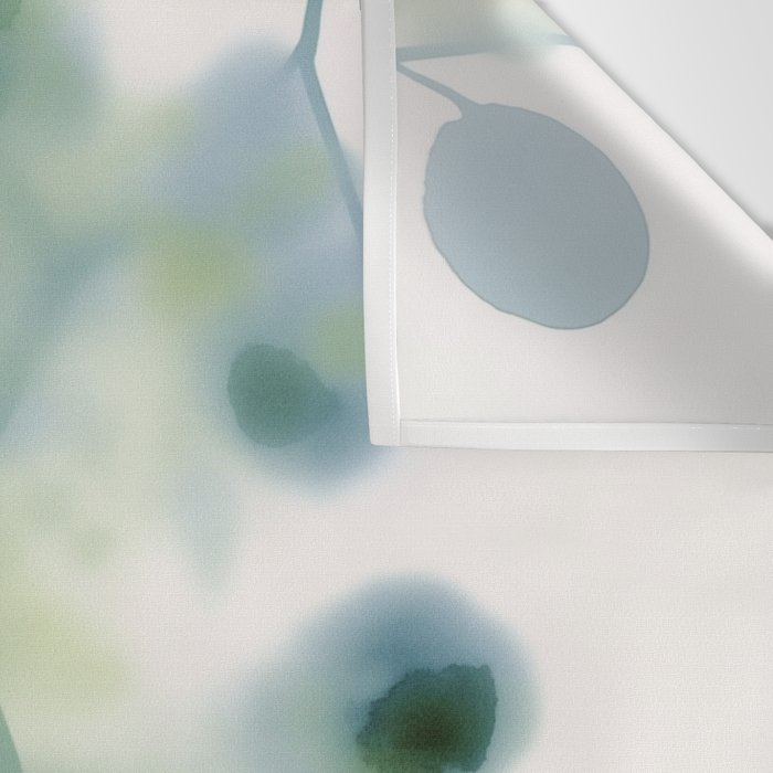 Sage Green Soft Botanical Wall Tapestry Gallery Image 3