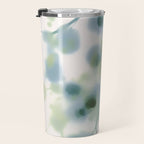 Sage Green Soft Botanical Travel Mug Gallery Image 3