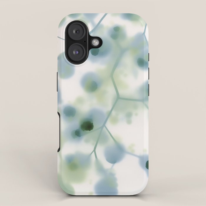 Sage Green Soft Botanical iPhone Case Gallery Image 1