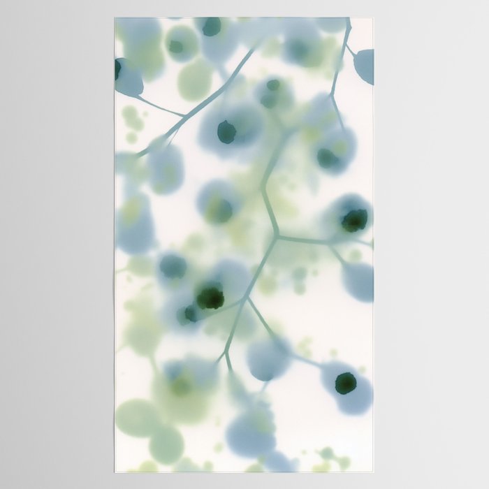 Sage Green Soft Botanical Tablecloth Gallery Image 2