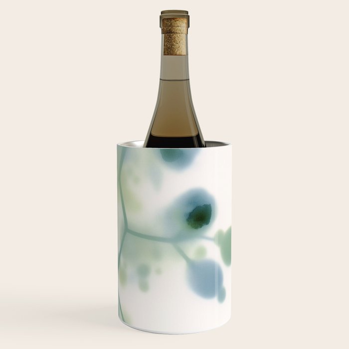 Sage Green Soft Botanical Wine Chiller Gallery Image 3