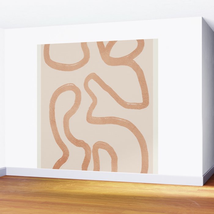 Abstract line art 75 Wall Mural Gallery Image 2