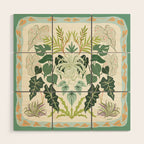 Greenery Garden Wood Wall Art Gallery Image 1