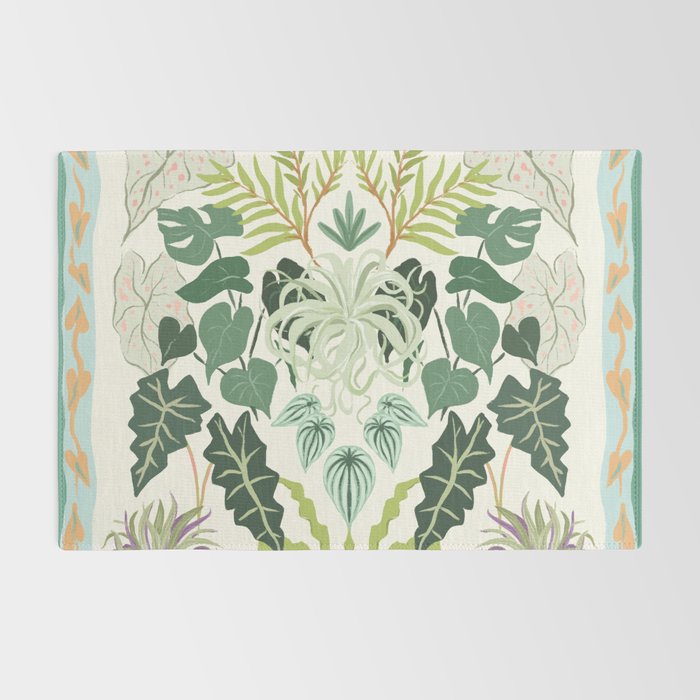 Greenery Garden Rug Gallery Image 2