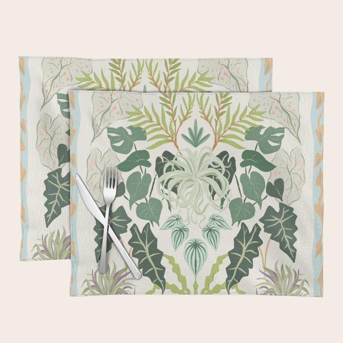 Greenery Garden Placemat Gallery Image 1