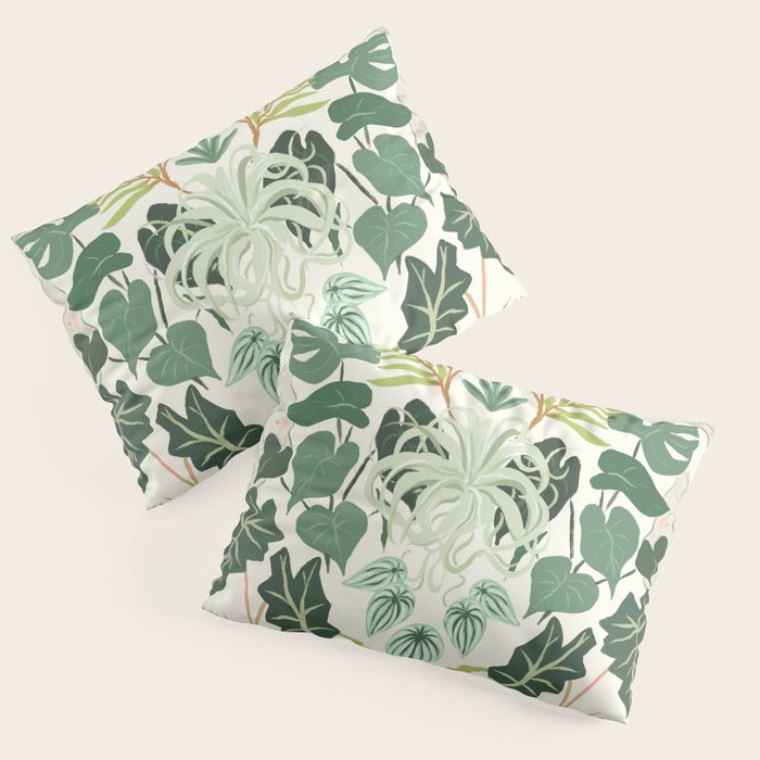 Greenery Garden Pillow Sham Gallery Image 3