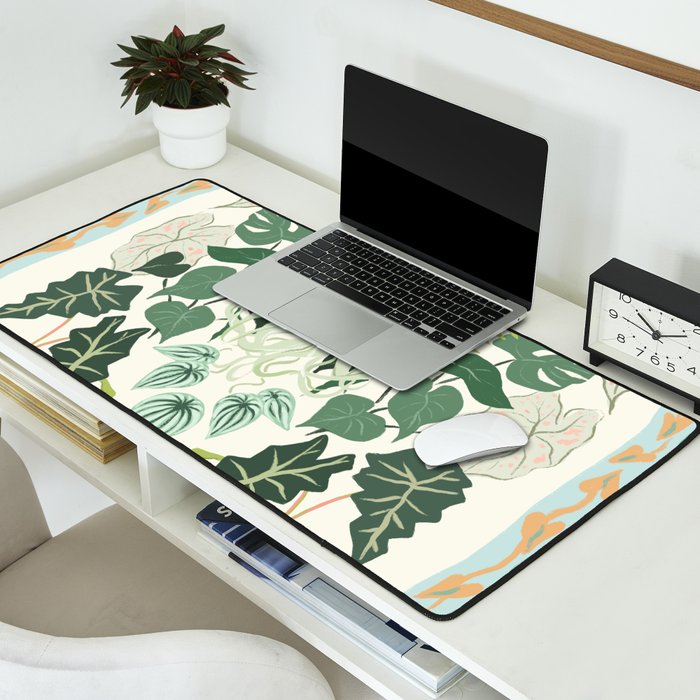 Greenery Garden Desk Mat Gallery Image 2