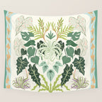 Greenery Garden Wall Tapestry Gallery Image 4