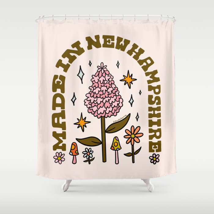 Made In New Hampshire Shower Curtain Gallery Image 1