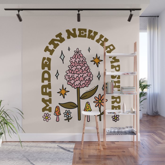 Made In New Hampshire Wall Mural Gallery Image 1