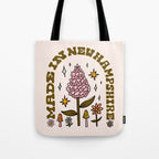 Made In New Hampshire Tote Bag Gallery Image 1