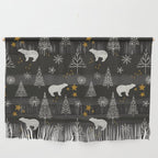 Modern Dark Christmas  Wall Hanging Gallery Image 1