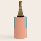 good vibrations // aqua and peach Wine Chiller Gallery Image 1