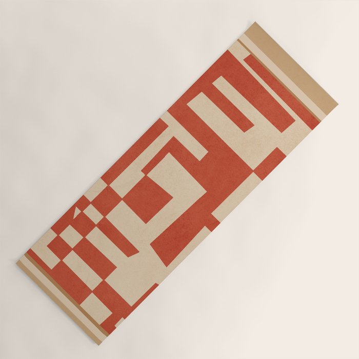 Abstract Edged Form 2 Yoga Mat Gallery Image 1