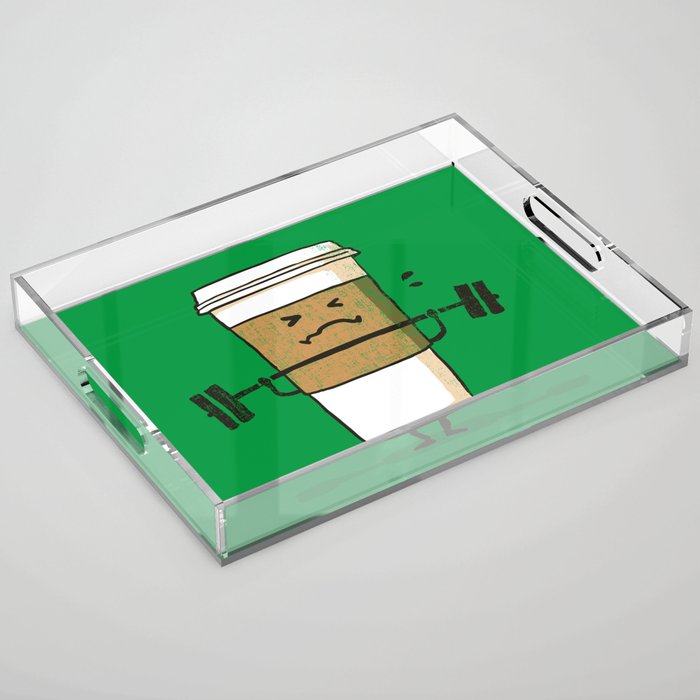 Strong Coffee Acrylic Tray Gallery Image 1