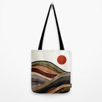 Fall Abstract Tote Bag Gallery Image 2