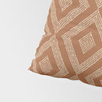 Hand-drawn Rhombus Pattern #2 Pillow Sham Gallery Image 4