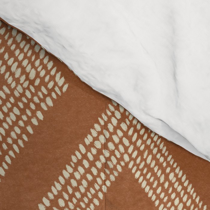 Hand-drawn Rhombus Pattern #2 Comforter Gallery Image 4