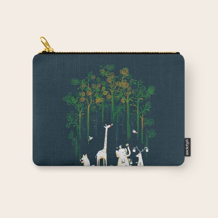 Re-paint the Forest Carry All Pouch Gallery Image 1