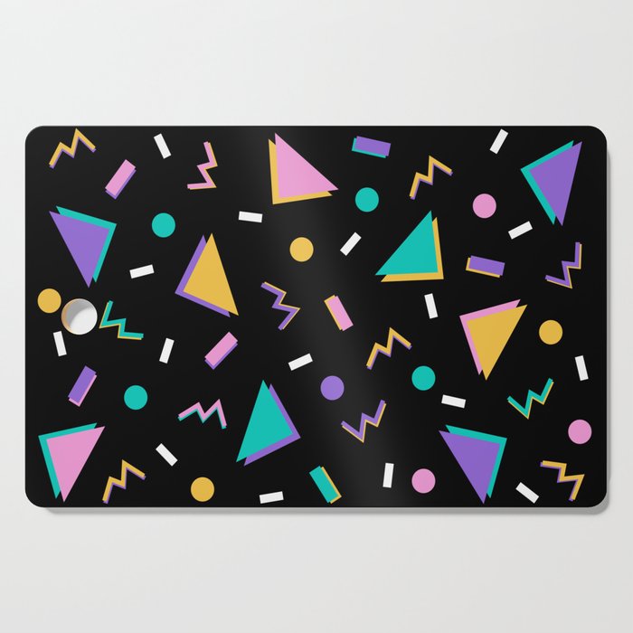 Memphis pattern 104 - 80s / 90s Retro Cutting Board Gallery Image 1