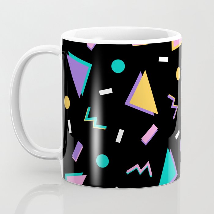 Memphis pattern 104 - 80s / 90s Retro Coffee Mug Gallery Image 3