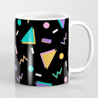 Memphis pattern 104 - 80s / 90s Retro Coffee Mug Gallery Image 1