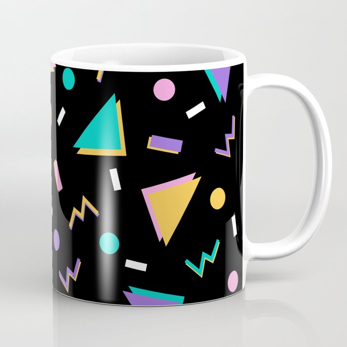 Memphis pattern 104 - 80s / 90s Retro Coffee Mug Gallery Image 1