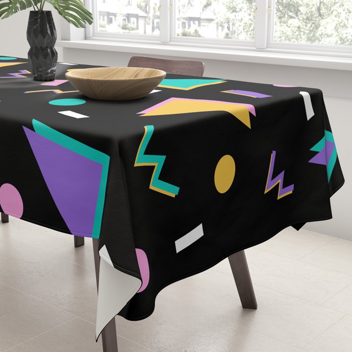 Memphis pattern 104 - 80s / 90s Retro Tablecloth Gallery Image 3
